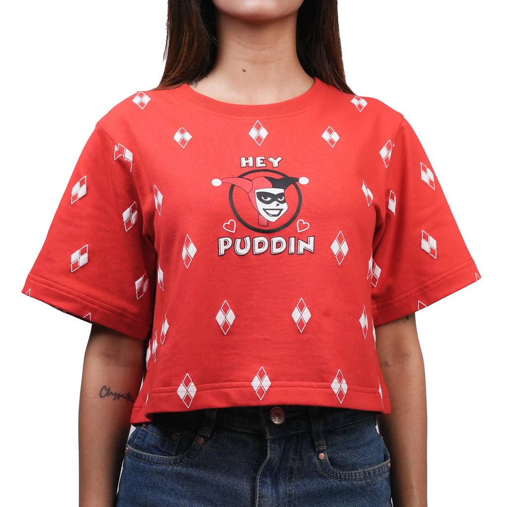 "Hey Puddin" Regular Crop Top TacT Lifestyle