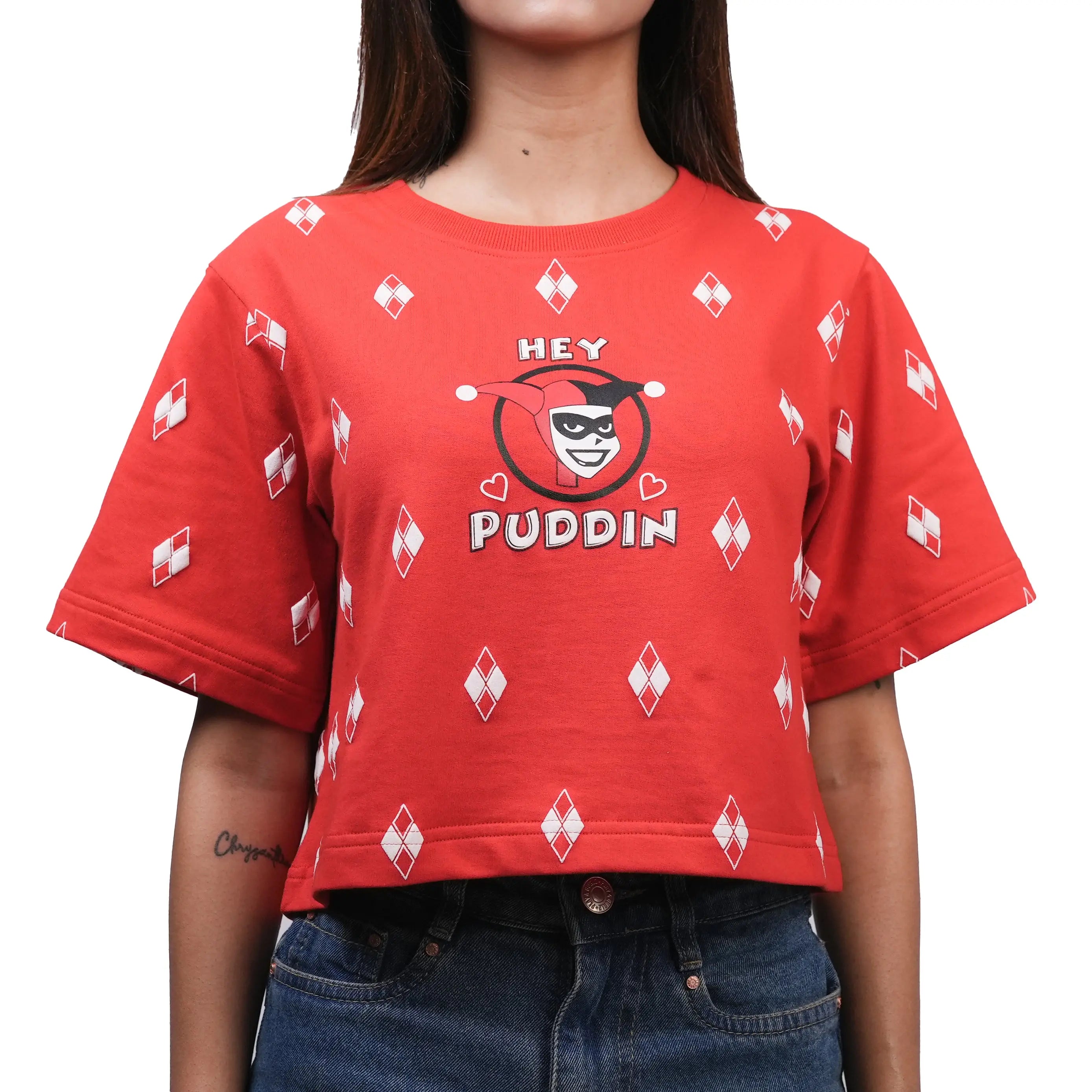 "Hey Puddin" Regular Crop Top TacT Lifestyle