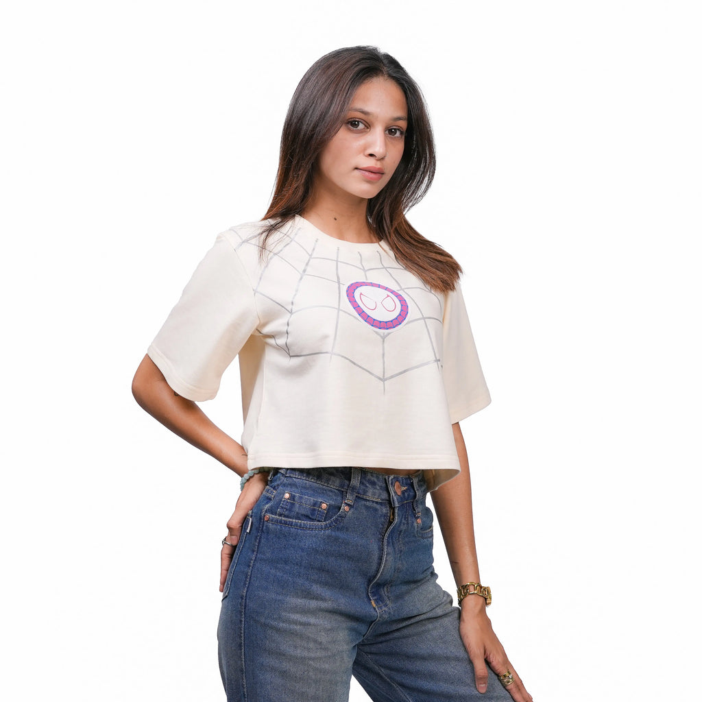 Spider-Gwen Regular Cropped Tee TacT Lifestyle