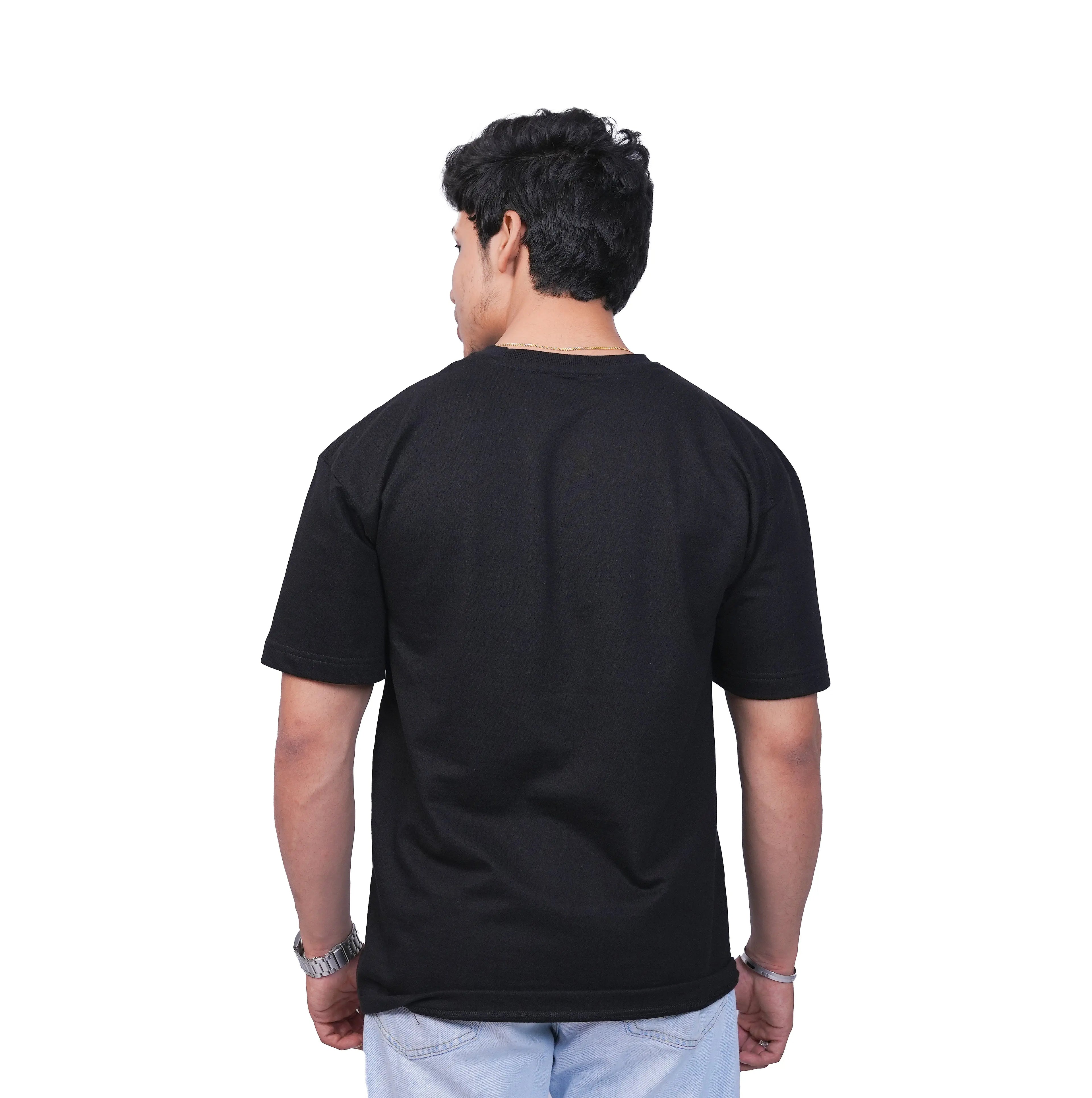 Black Basic Oversized tee TacT Lifestyle