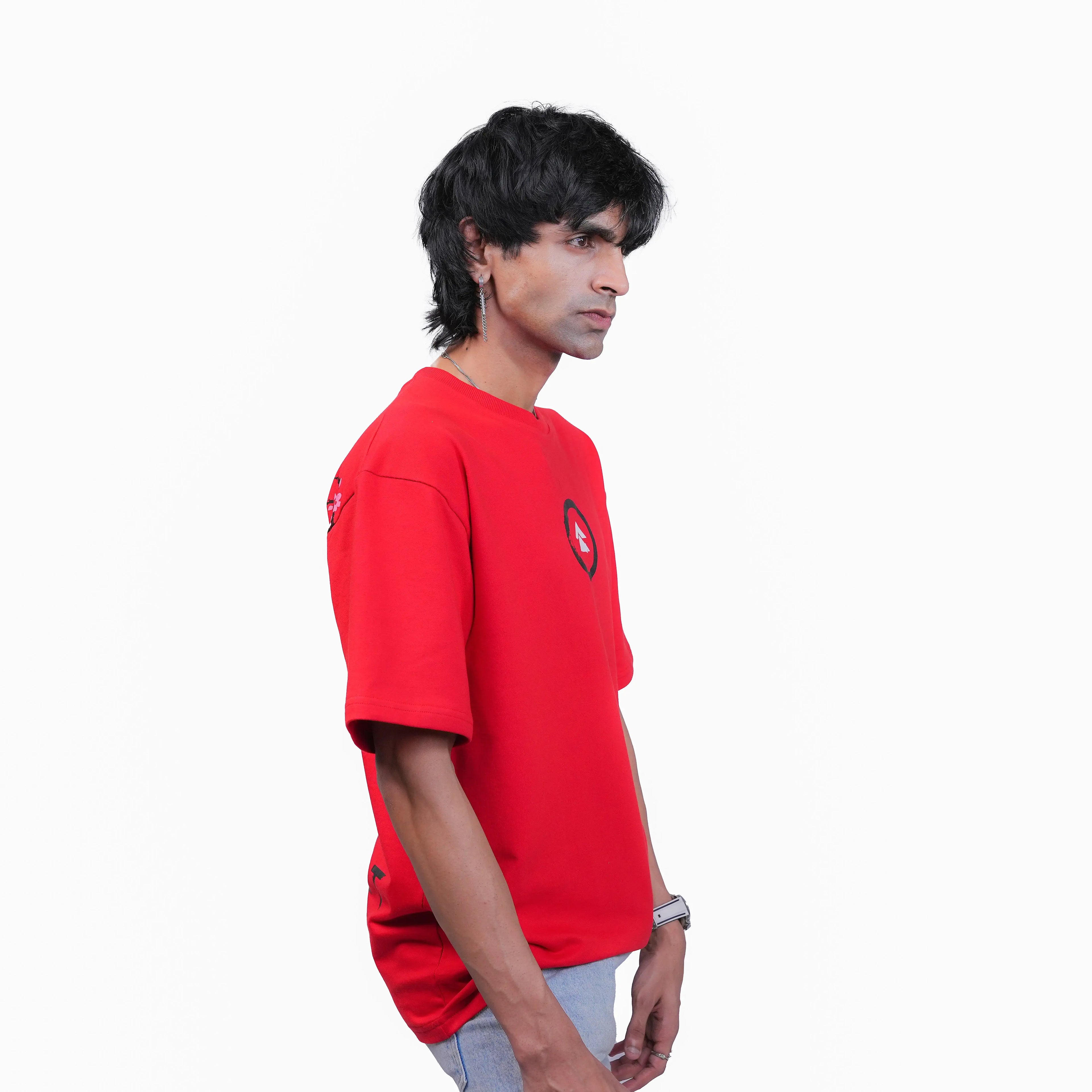 Ghost of Tsushima Oversized Tee (Red) TacT Lifestyle