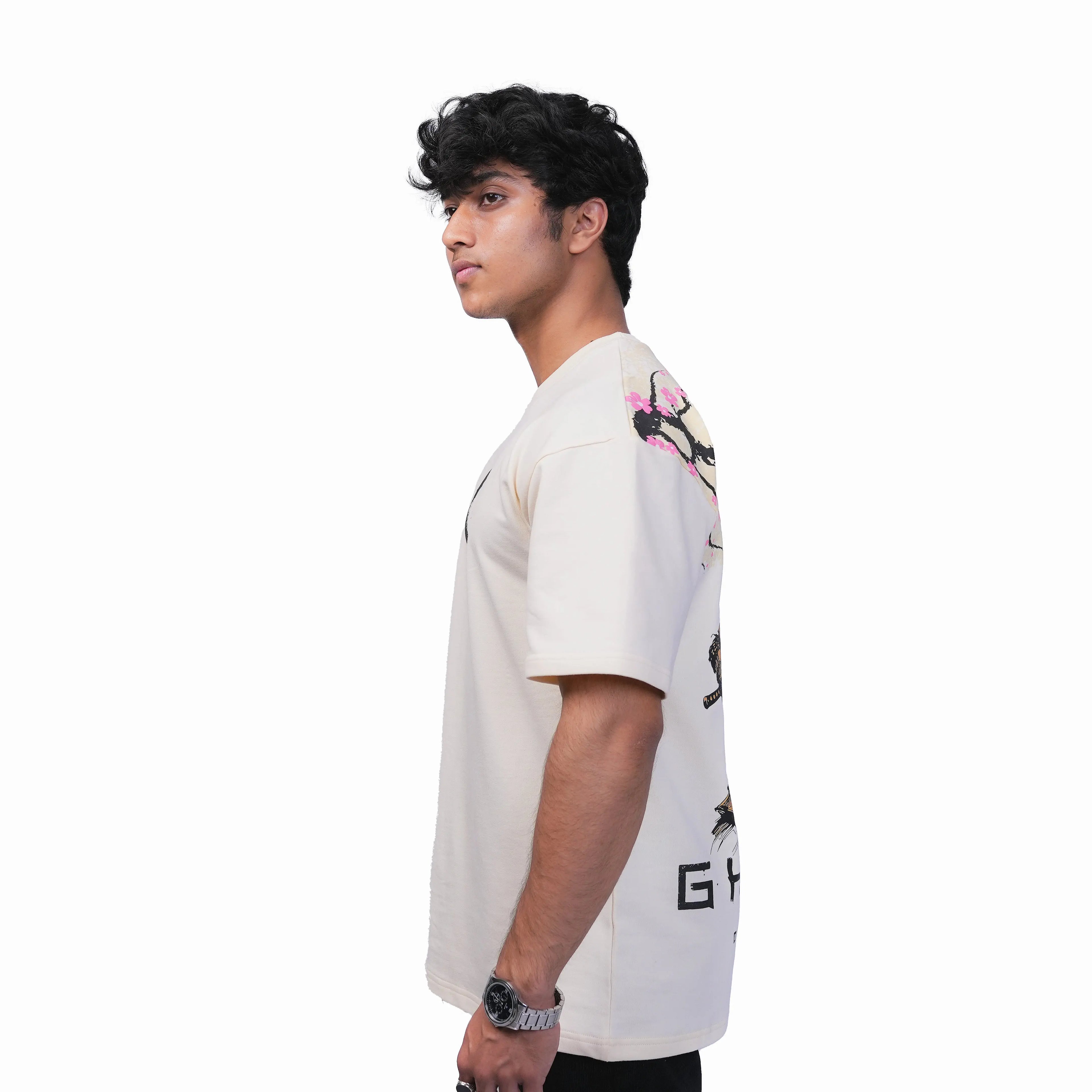Ghost of Tsushima Oversized Tee (Cream) TacT Lifestyle
