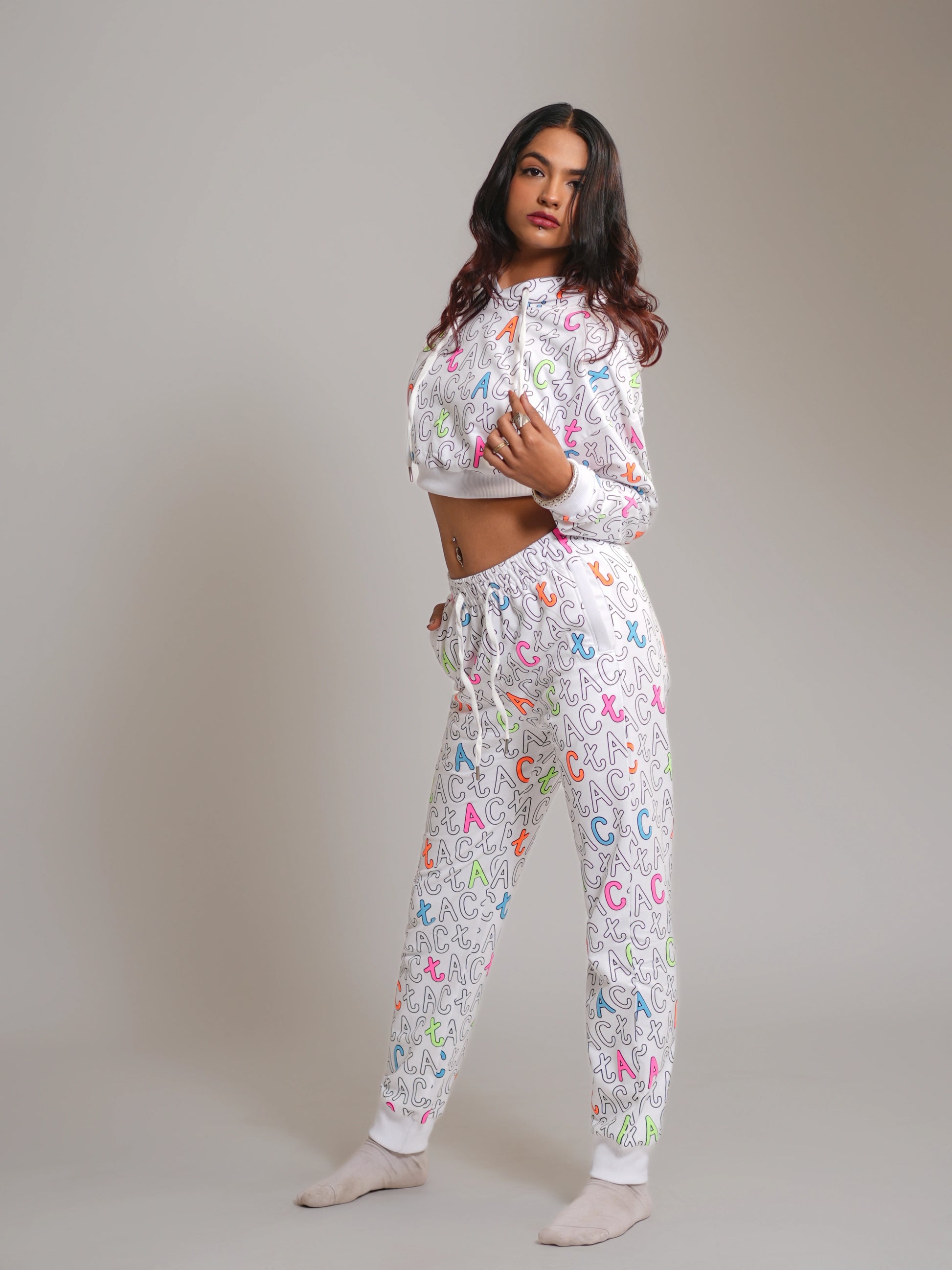 All-Over White Signature Jogger - Tactlifestyle 