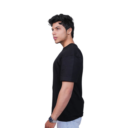 Black Basic Oversized tee TacT Lifestyle