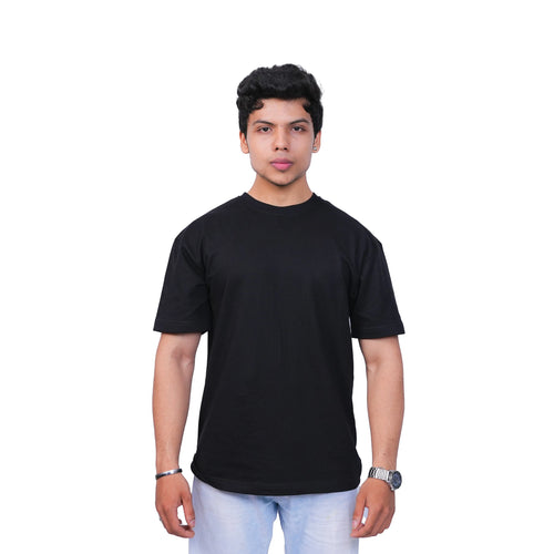 Black Basic Oversized tee TacT Lifestyle