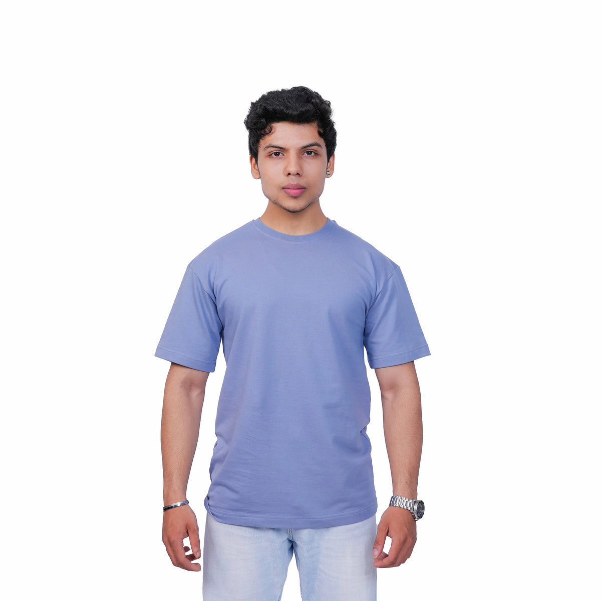 Cement Blue Basic Oversized Tee TacT Lifestyle