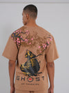 Ghost of Tsushima Oversized Tee (Beige) - Tactlifestyle 