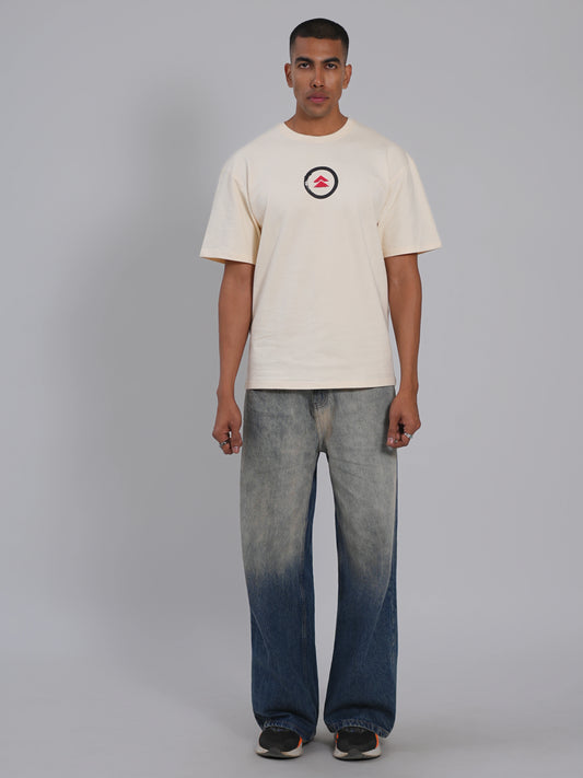 Ghost of Tsushima Oversized Tee (Cream) - Tactlifestyle 
