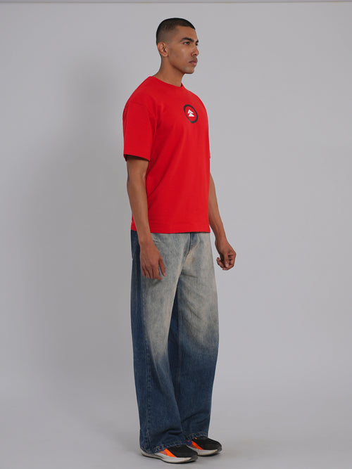 Ghost of Tsushima Oversized Tee (Red) - Tactlifestyle 