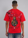 Ghost of Tsushima Oversized Tee (Red) - Tactlifestyle 