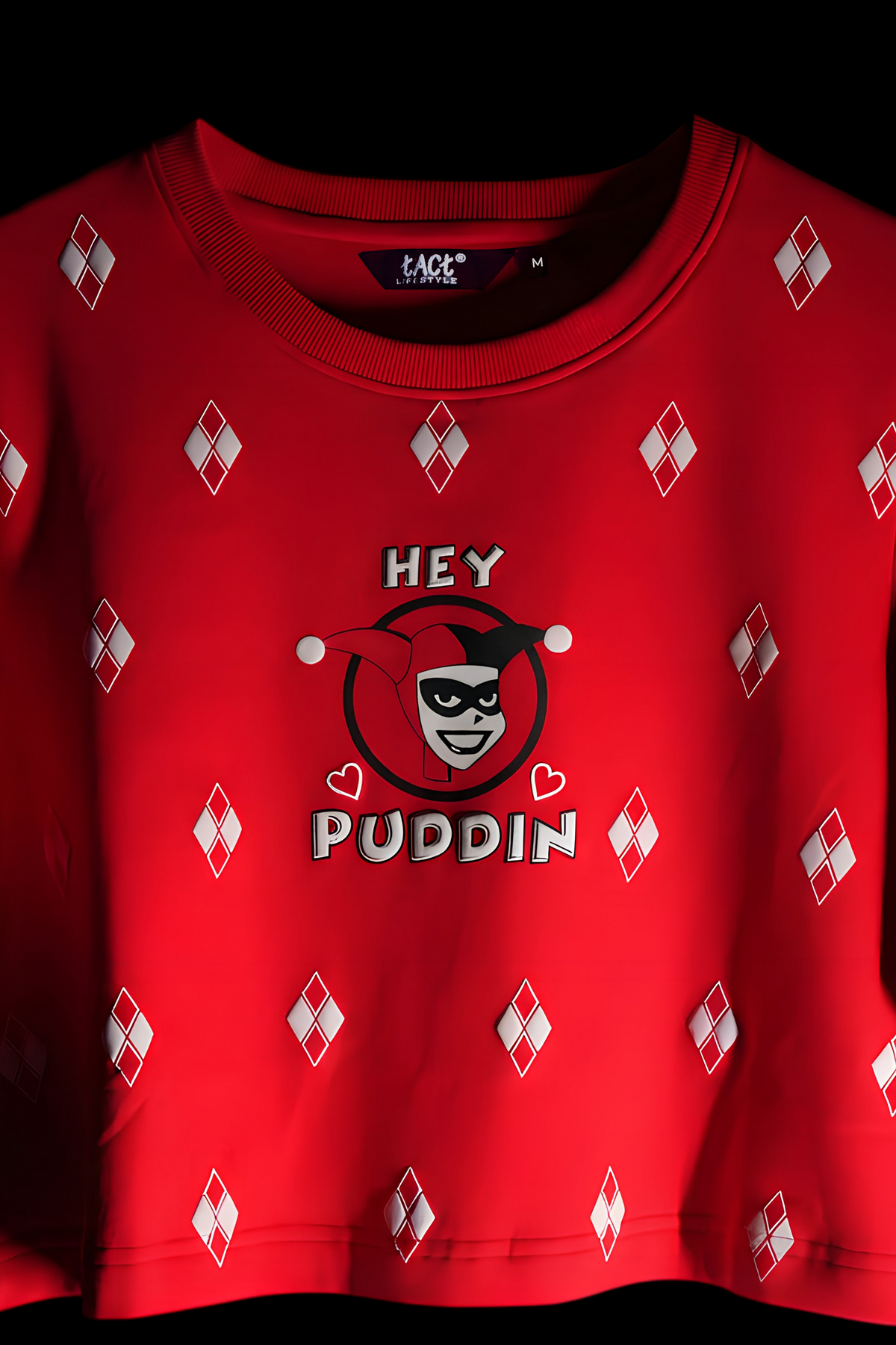 "Hey Puddin" Regular Crop Top
