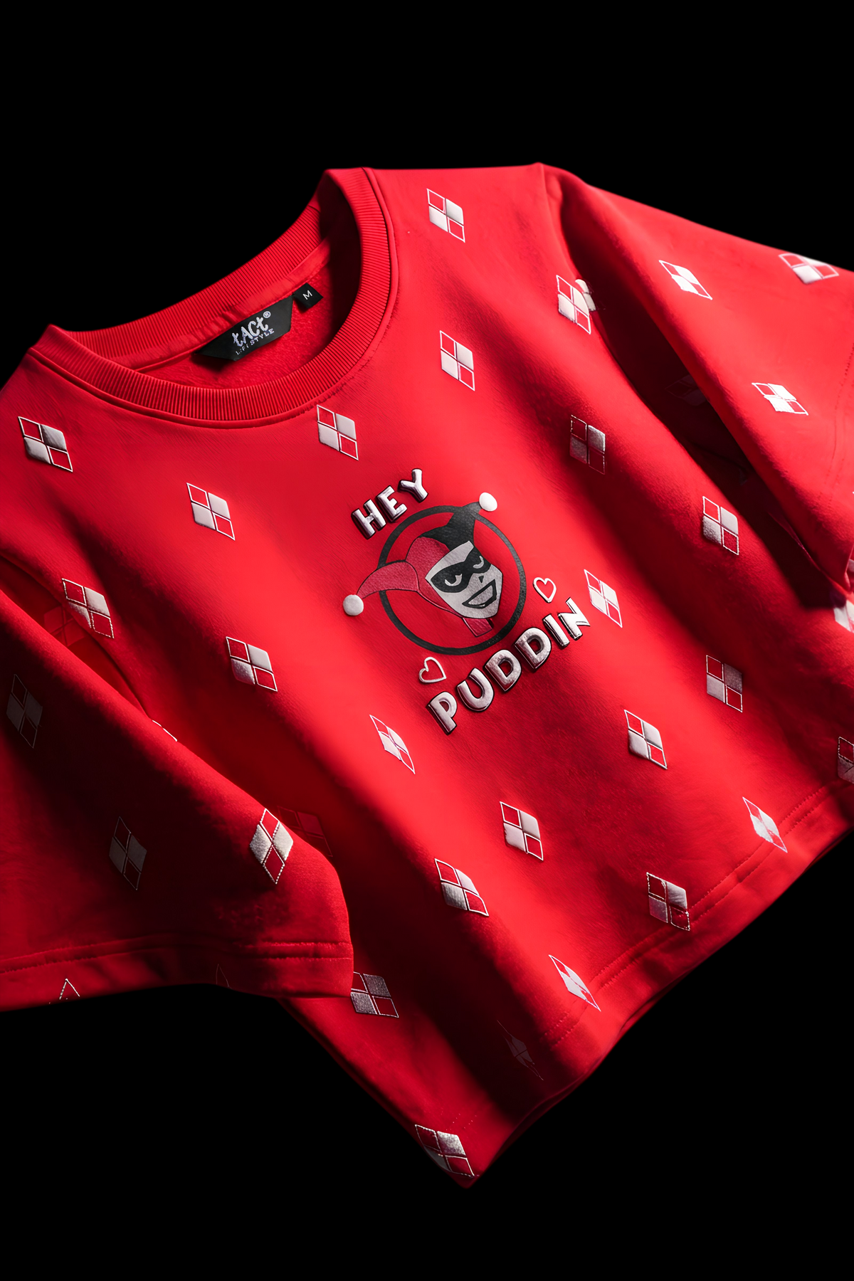 "Hey Puddin" Regular Crop Top