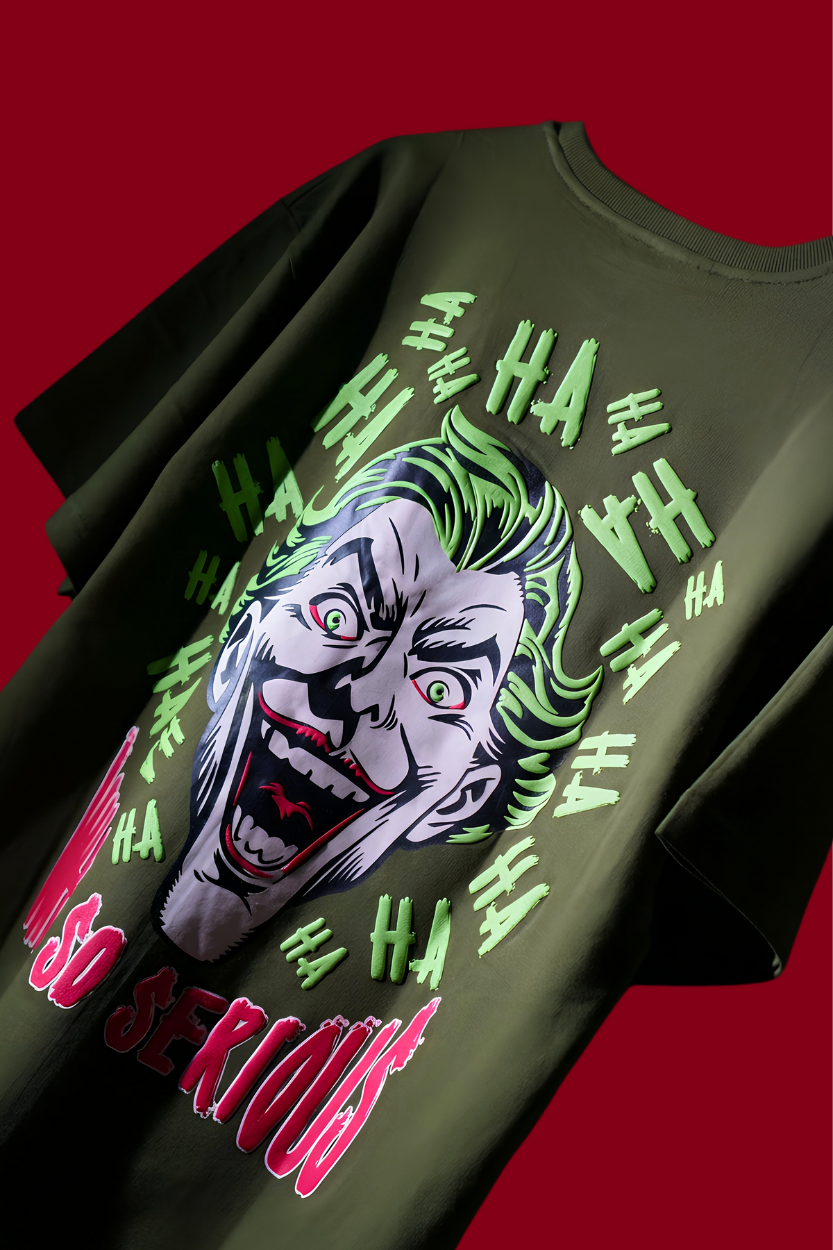 Why So Serious? Oversized Tee
