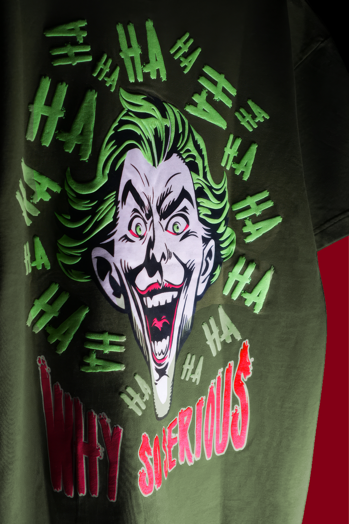Why So Serious? Oversized Tee