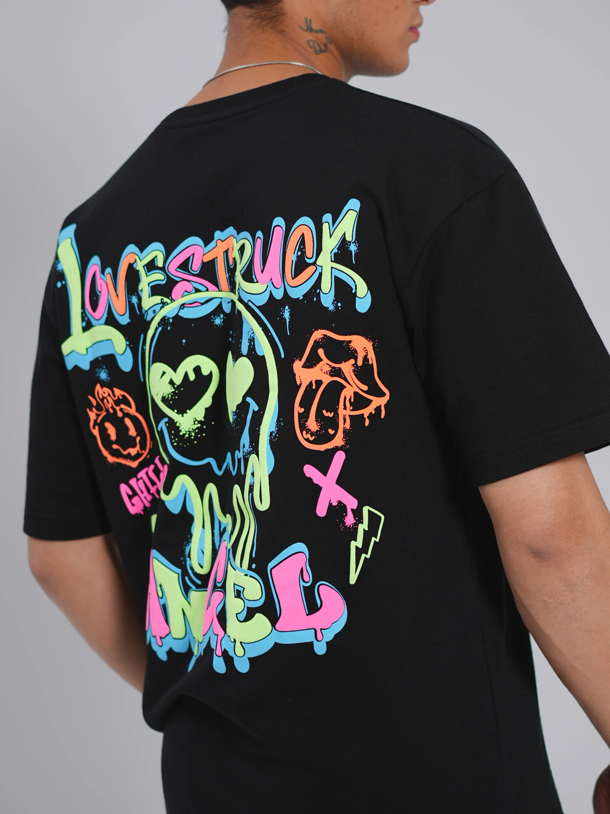 Lovestruck Angel Oversized Tee - Tactlifestyle 