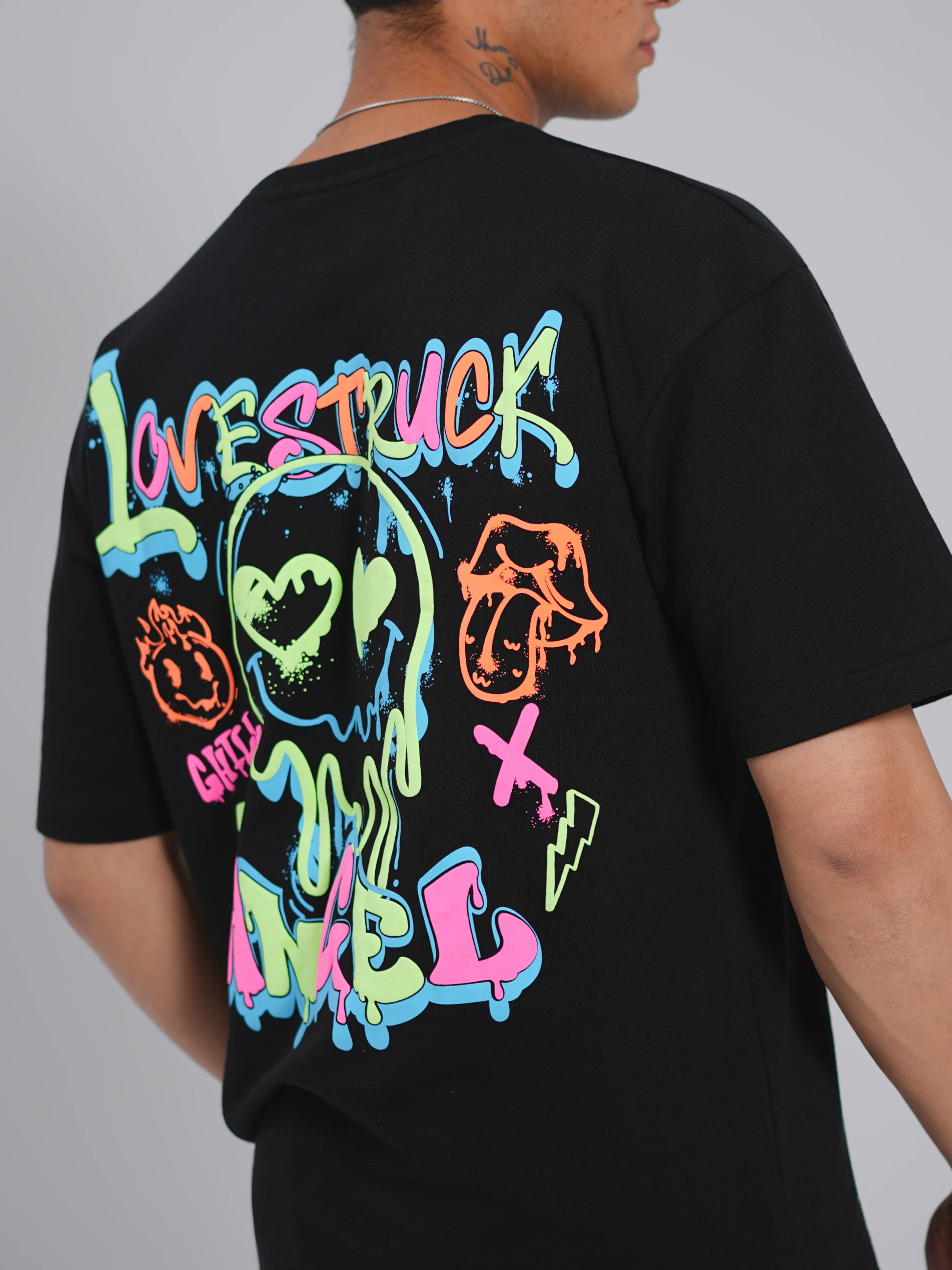 Lovestruck Angel Oversized Tee - Tactlifestyle 