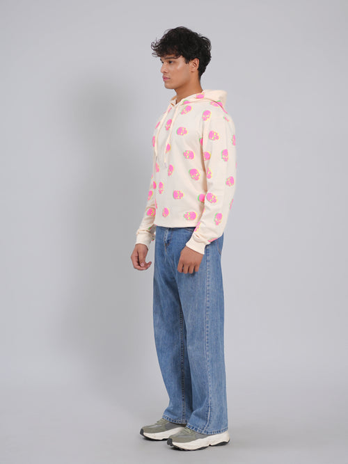 Neon Skull Illusion Hoodie - Tactlifestyle 