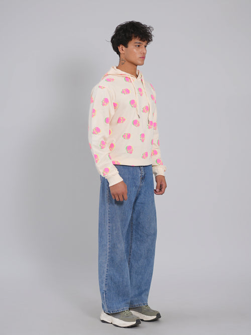 Neon Skull Illusion Hoodie - Tactlifestyle 