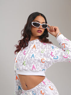 Signature Cropped Hoodie