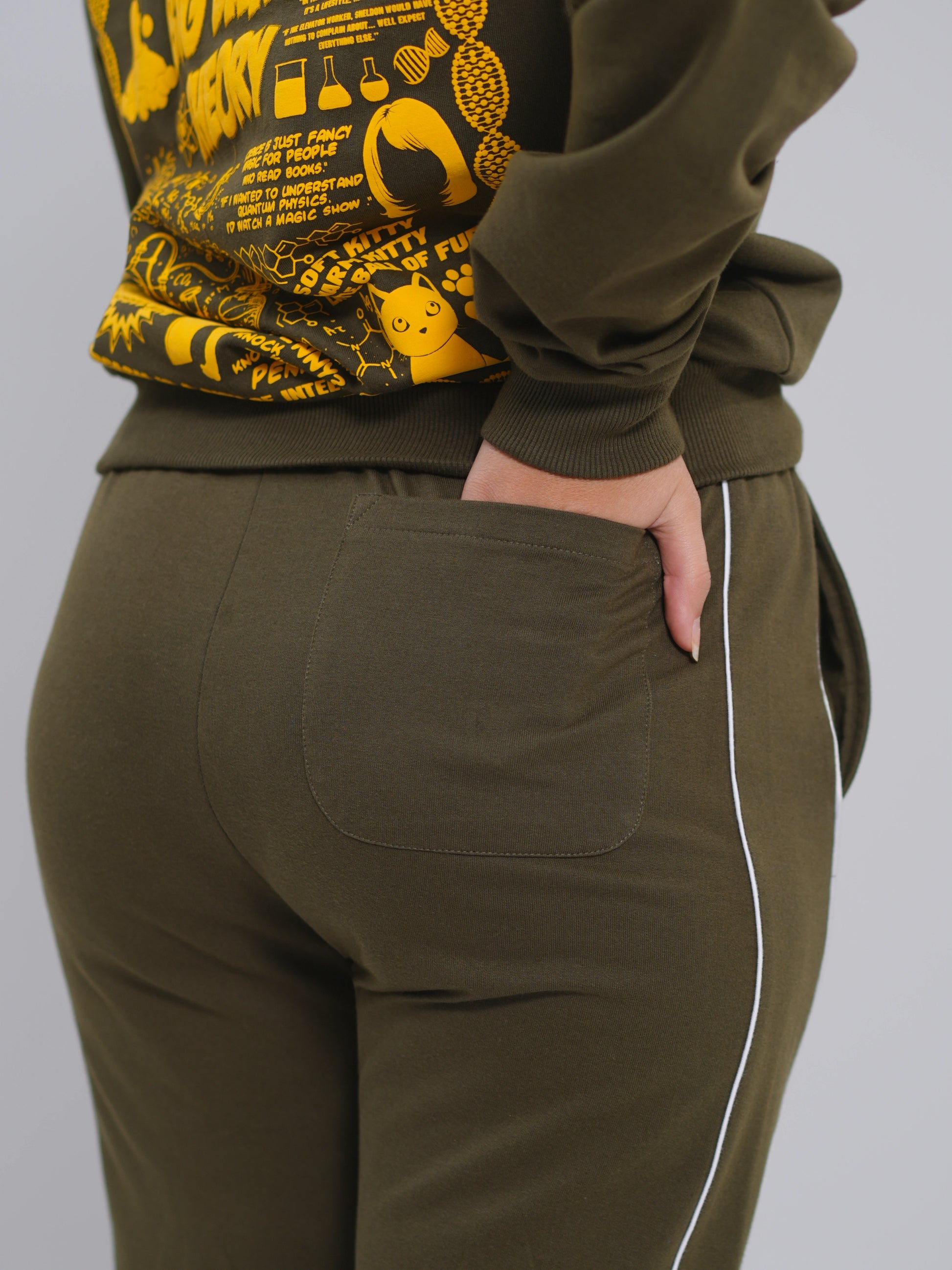 Straight Fit Joggers – Olive Green - Tactlifestyle 